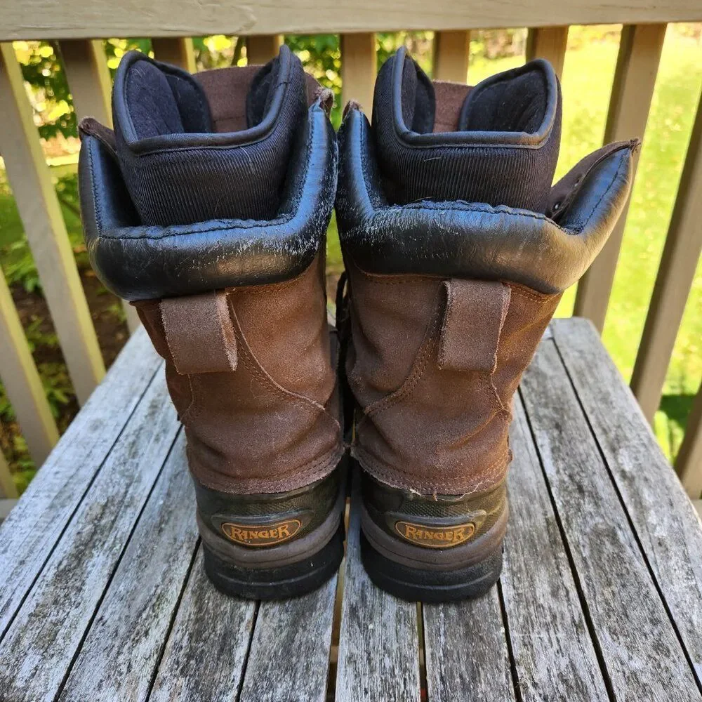 Ranger Thermolite Men's Size 8 Winter Duck Boots Heavy Insulated